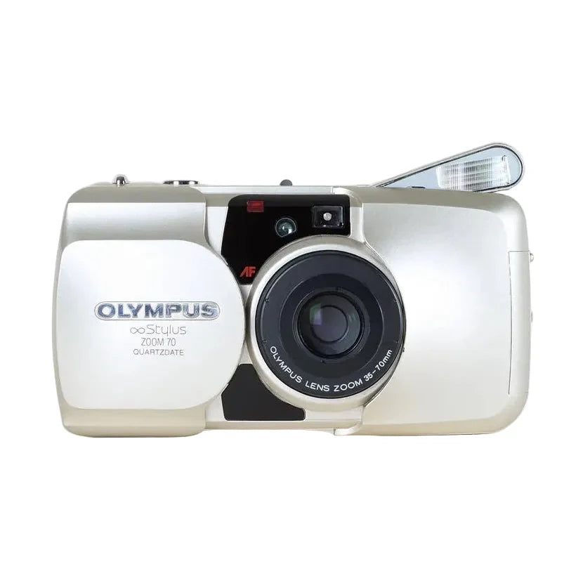 Olympus Stylus Zoom 70 QuartzDate 35-70mm Point & Shoot 35mm Film Camera