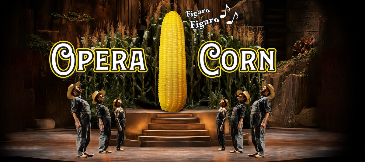 Opera Singing Corn – Funny Gag Gift, Musical Toy, Figaro! - Archie McPhee🌽