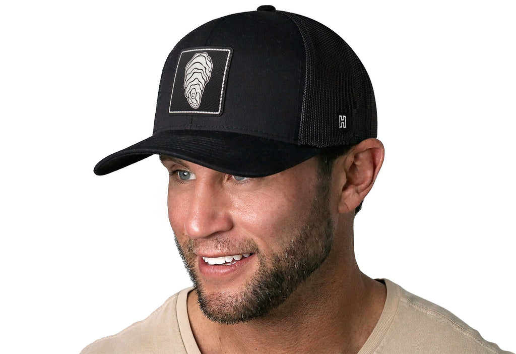 Oyster Shell Trucker Hat  |  Beach Snapback