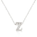 Micro-Pave Initial Z Pendant