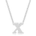 Finish Initial X Pendant