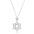 Stella 0.3ct CZ Star Drop Necklace