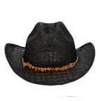 Women's Paperbraid Cowboy with Layered Bands