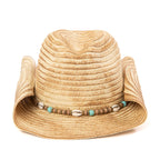 Elena - Cowboy with Rolled Wire Brim Edges