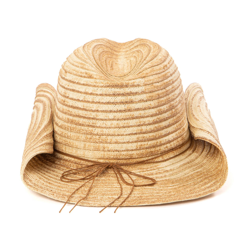 Elena - Cowboy with Rolled Wire Brim Edges