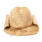 Elena - Cowboy with Rolled Wire Brim Edges
