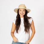 Cheers - Multi Color Woven Paperbraid Fedora