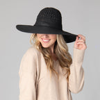 Women's Wide Brim Floppy Hat