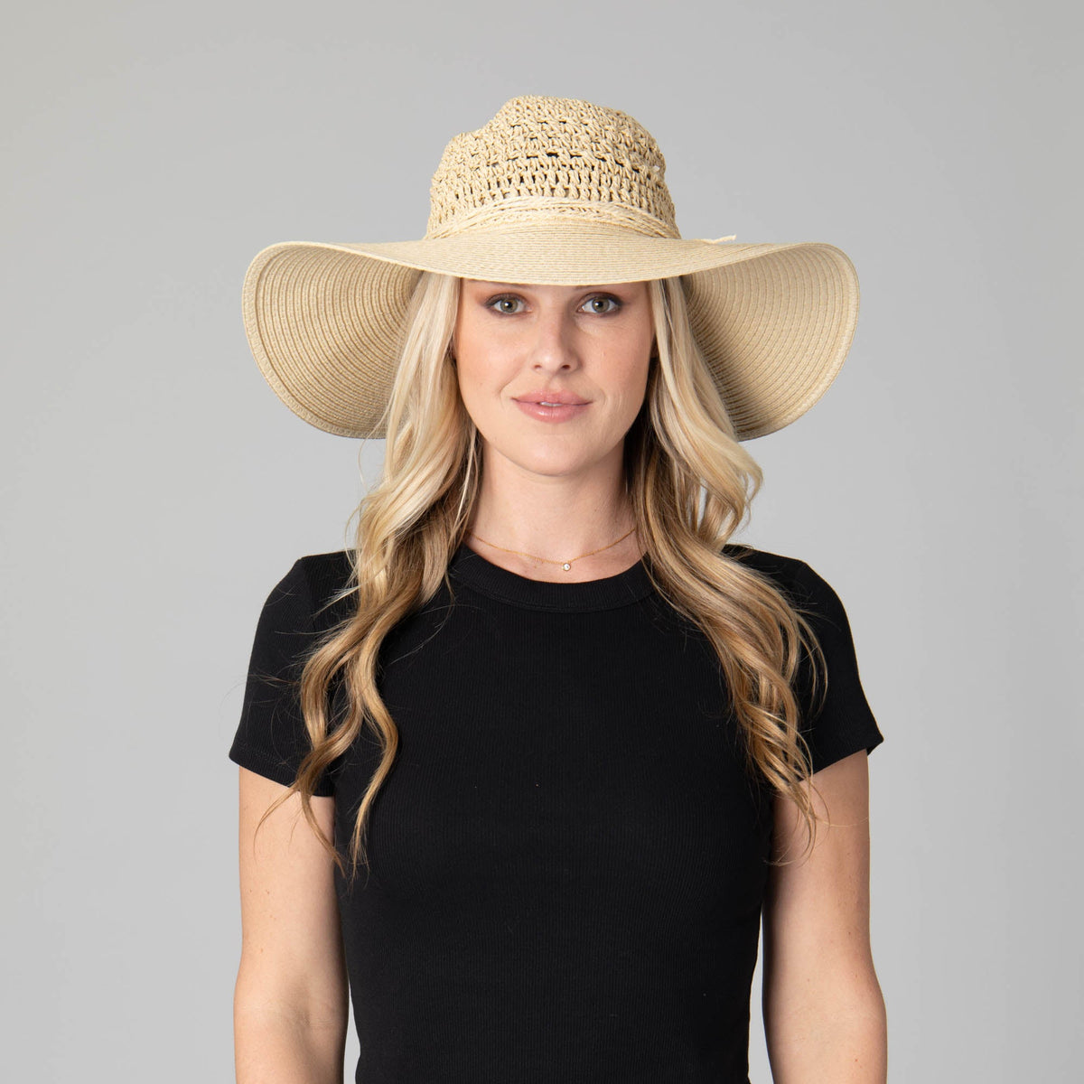 Women's Wide Brim Floppy Hat