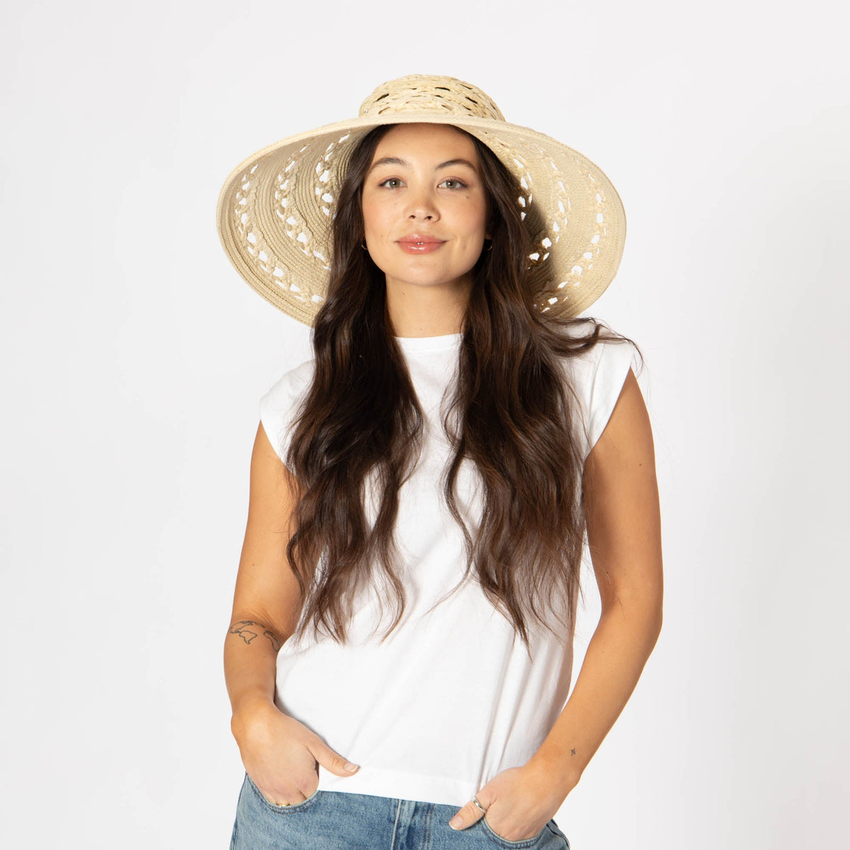 Sierra - Round Crown Wide Brim Sun Hat