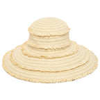 Olas - Fringe Wide Brim Sun Hat