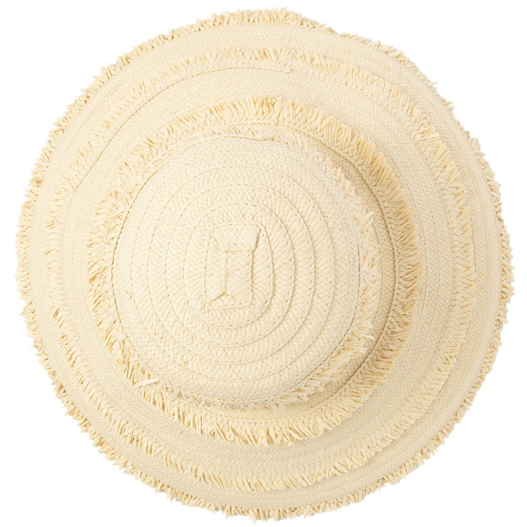Olas - Fringe Wide Brim Sun Hat