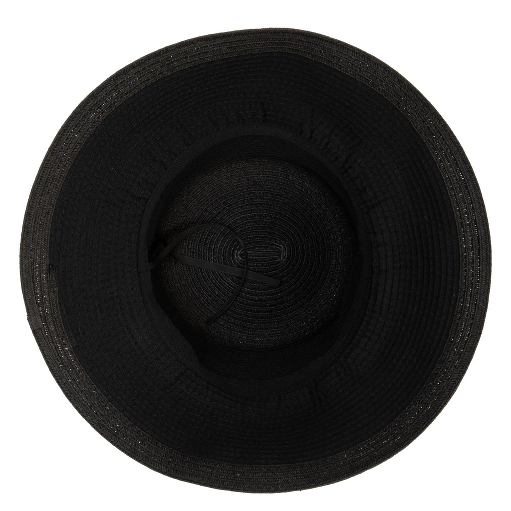 Women's Ribbon & Braided Bucket Hat