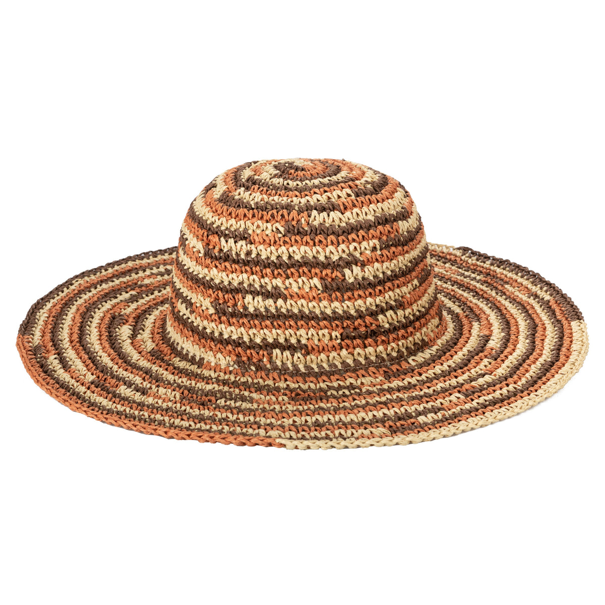 Women's Paper Crochet Space Dye Sun Hat (PBM3021)