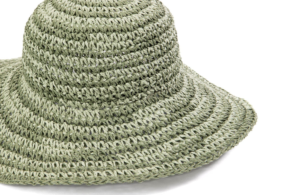 Women's Paper Crochet Space Dye Sun Hat (PBM3021)