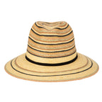 Paradise - Paperbraid Multi Striped Fedora