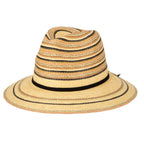 Paradise - Paperbraid Multi Striped Fedora
