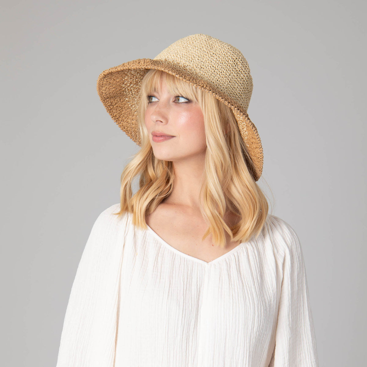 Women's Crochet Bucket Hat