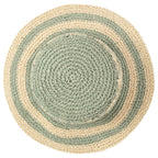Women's Striped & Floral Crochet Bucket Hat