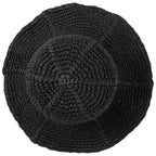 Women's Paper Crochet Floppy Bucket Hat