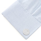 MLB Chicago Cubs Silver Edition Cufflinks