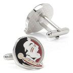 NCAA Florida State Seminole Head Cufflinks