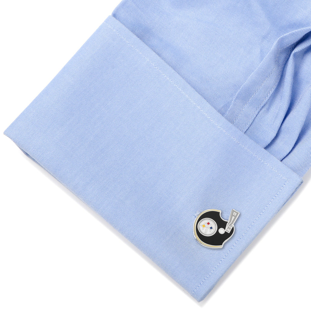 NFL Pittsburgh Steelers Retro Helmet Cufflinks