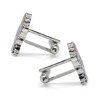 NCAA Nebraska Herbie Husker Mascot Cufflinks
