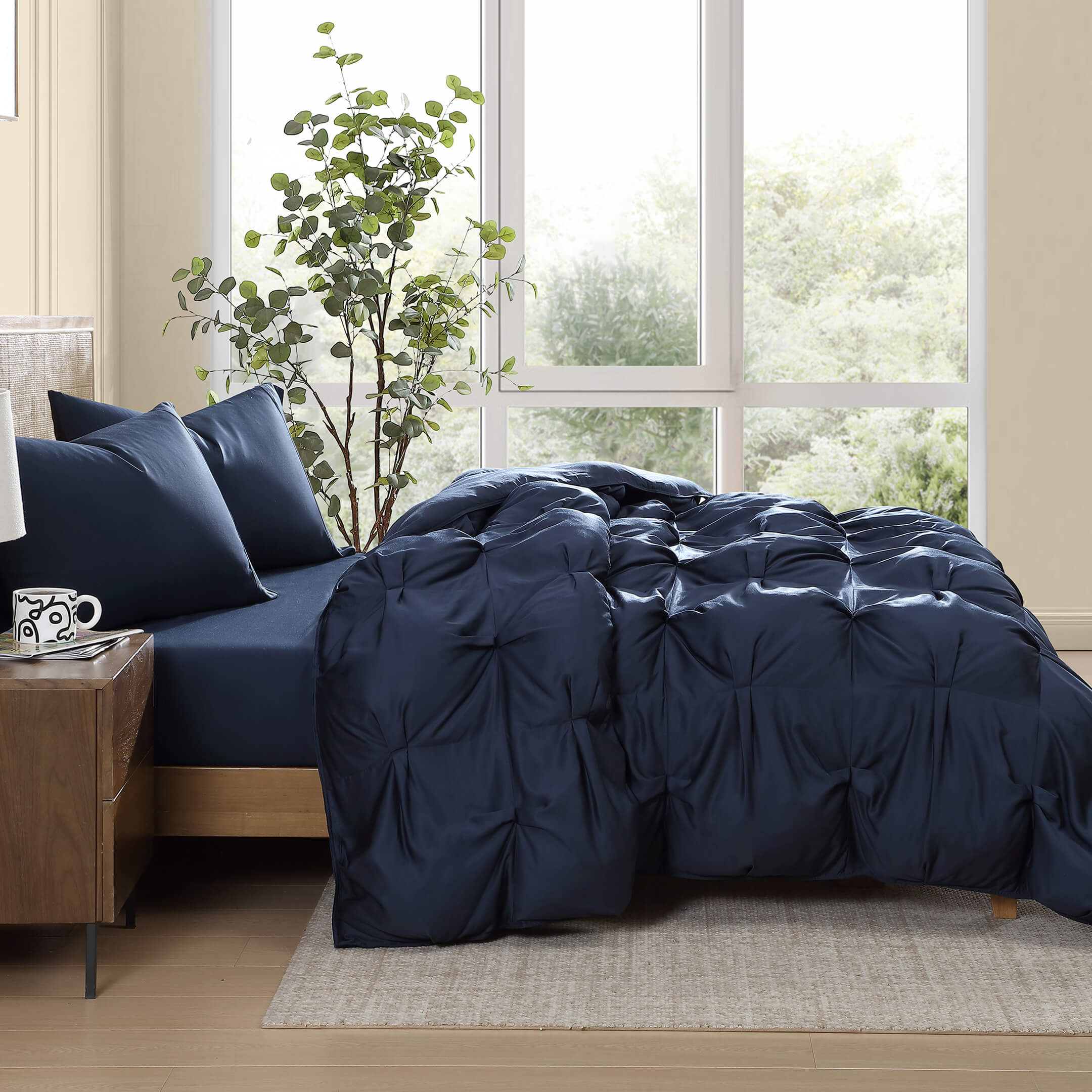 Premium Bamboo Viscose Bubble Comforter