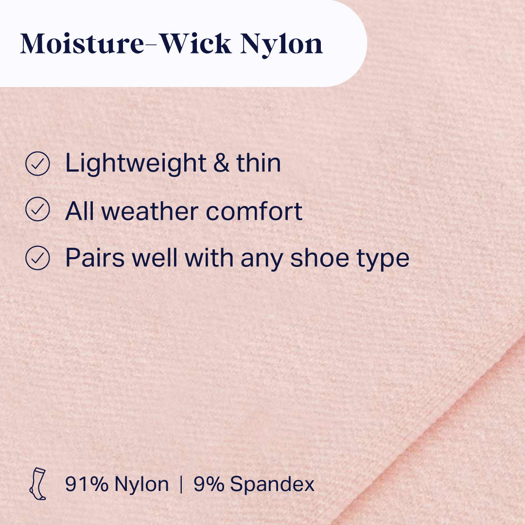 Knee-High Compression Socks - Solid (20-30 mmHg)