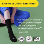 Knee-High Compression Socks - Solid (20-30 mmHg)