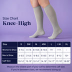 Knee-High Compression Socks – 3 Pack Solid (20-30 mmHg)