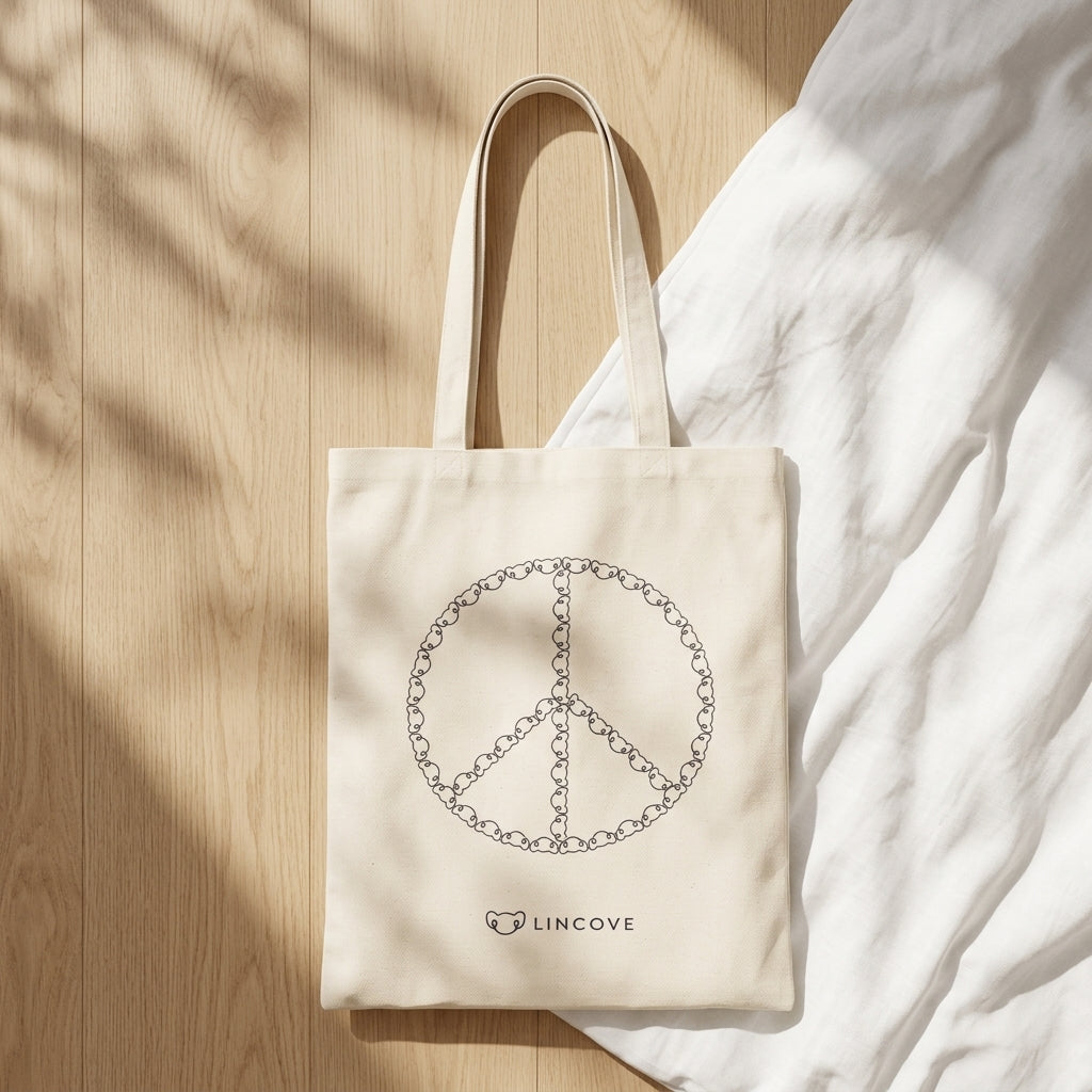 The Lincove 100% Cotton Tote Bag