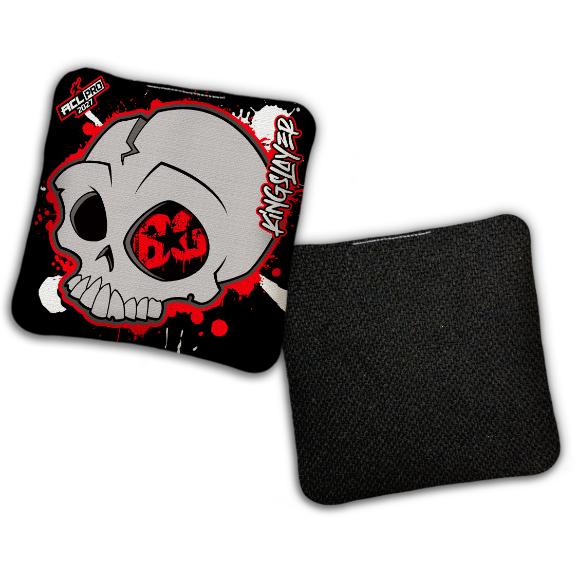 2027 ACL - BG Multiple Bag Models "PEEK-A-BOO" - Pro Stamped Cornhole Bags - SET OF 4 BAGS