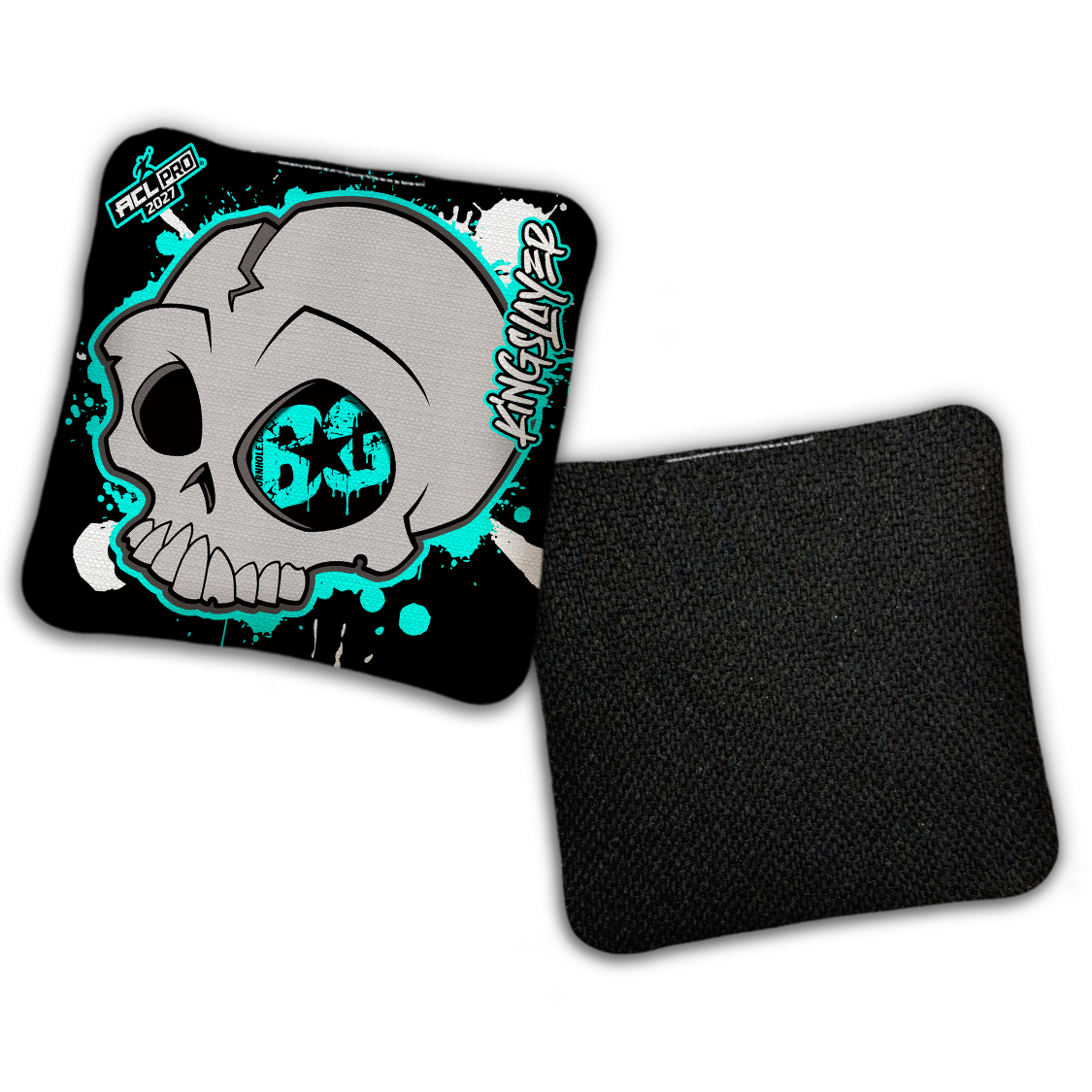 2027 ACL - BG Multiple Bag Models "PEEK-A-BOO" - Pro Stamped Cornhole Bags - SET OF 4 BAGS