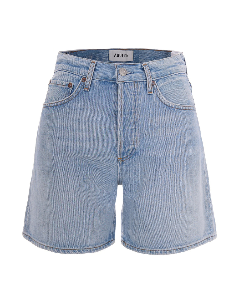Shorts Dame High Rise Baggy Blue