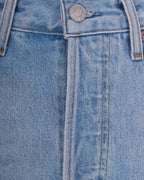 Shorts Dame High Rise Baggy Blue