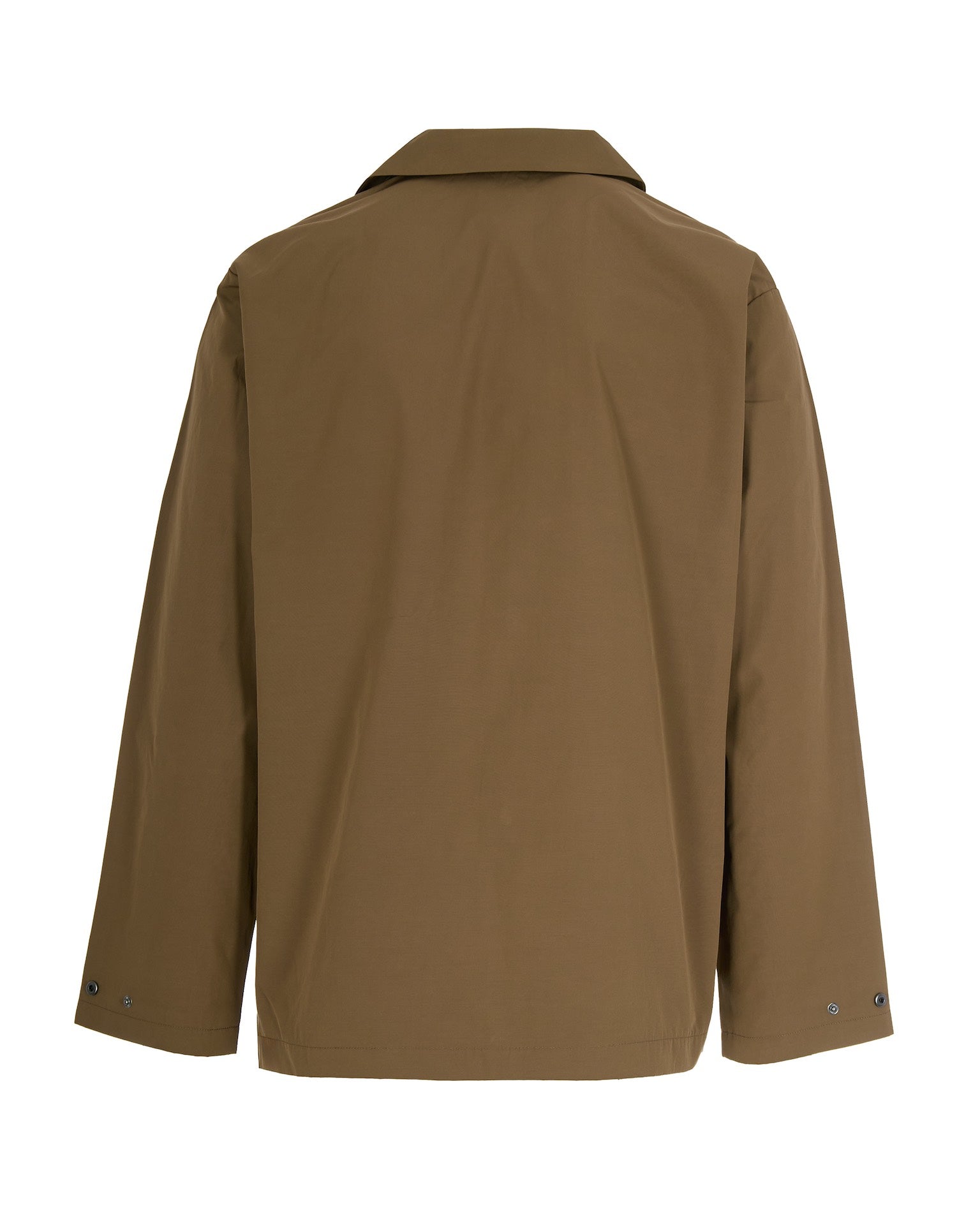 Jacket Embroidered Logo Chestnut