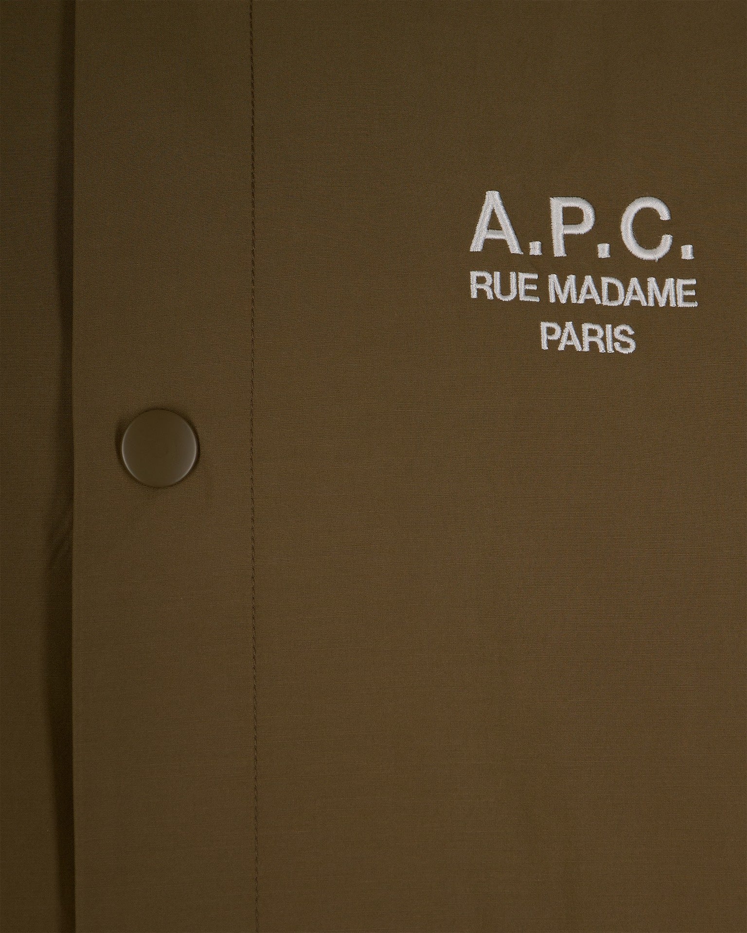 Jacket Embroidered Logo Chestnut
