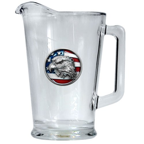 Eagle Head w/ Flag Pitcher