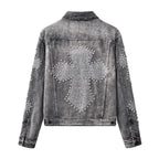Sanctum Cross Denim Jkt – Century Penthouse GREY