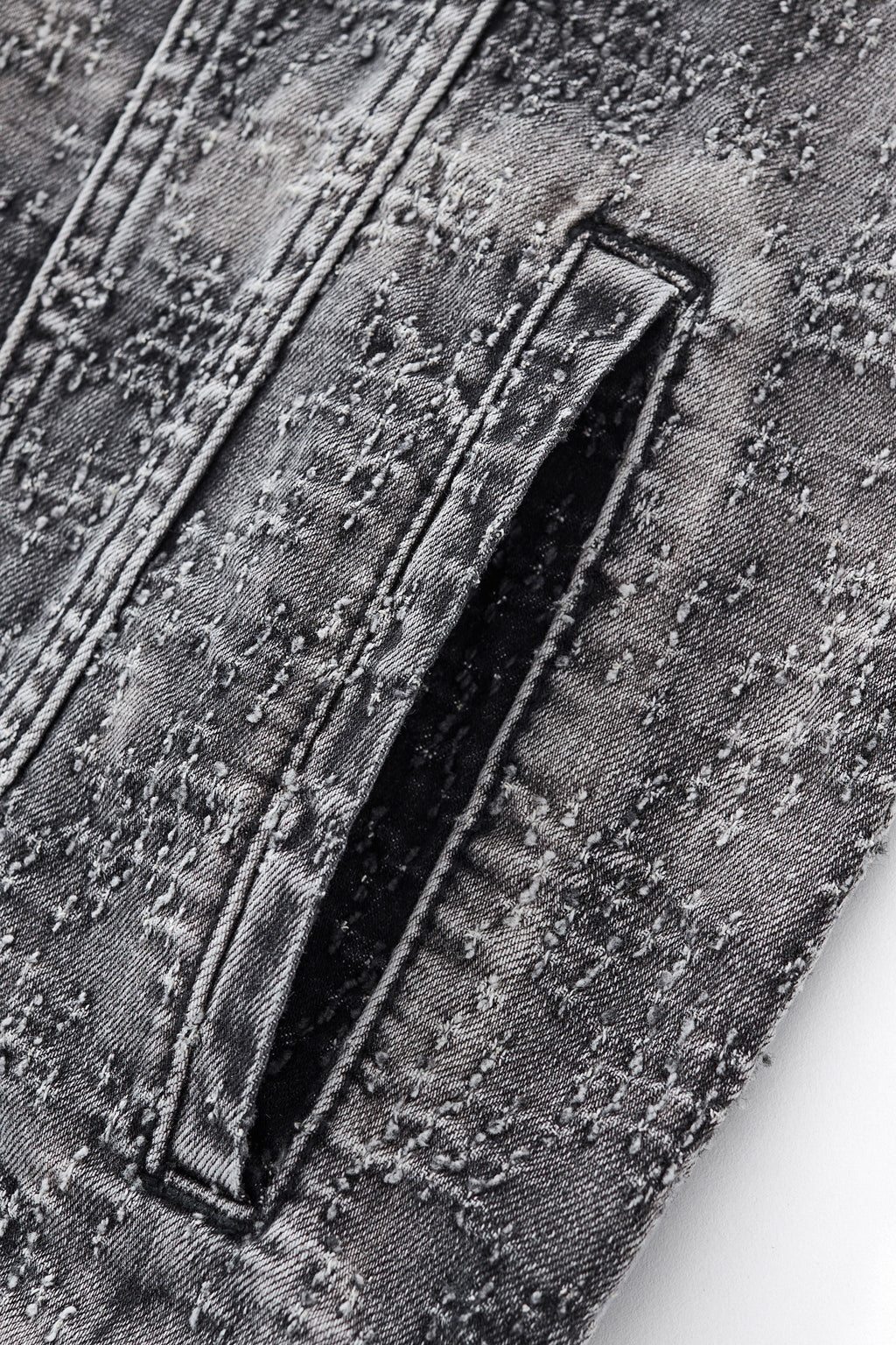 Sanctum Cross Denim Jkt – Century Penthouse GREY