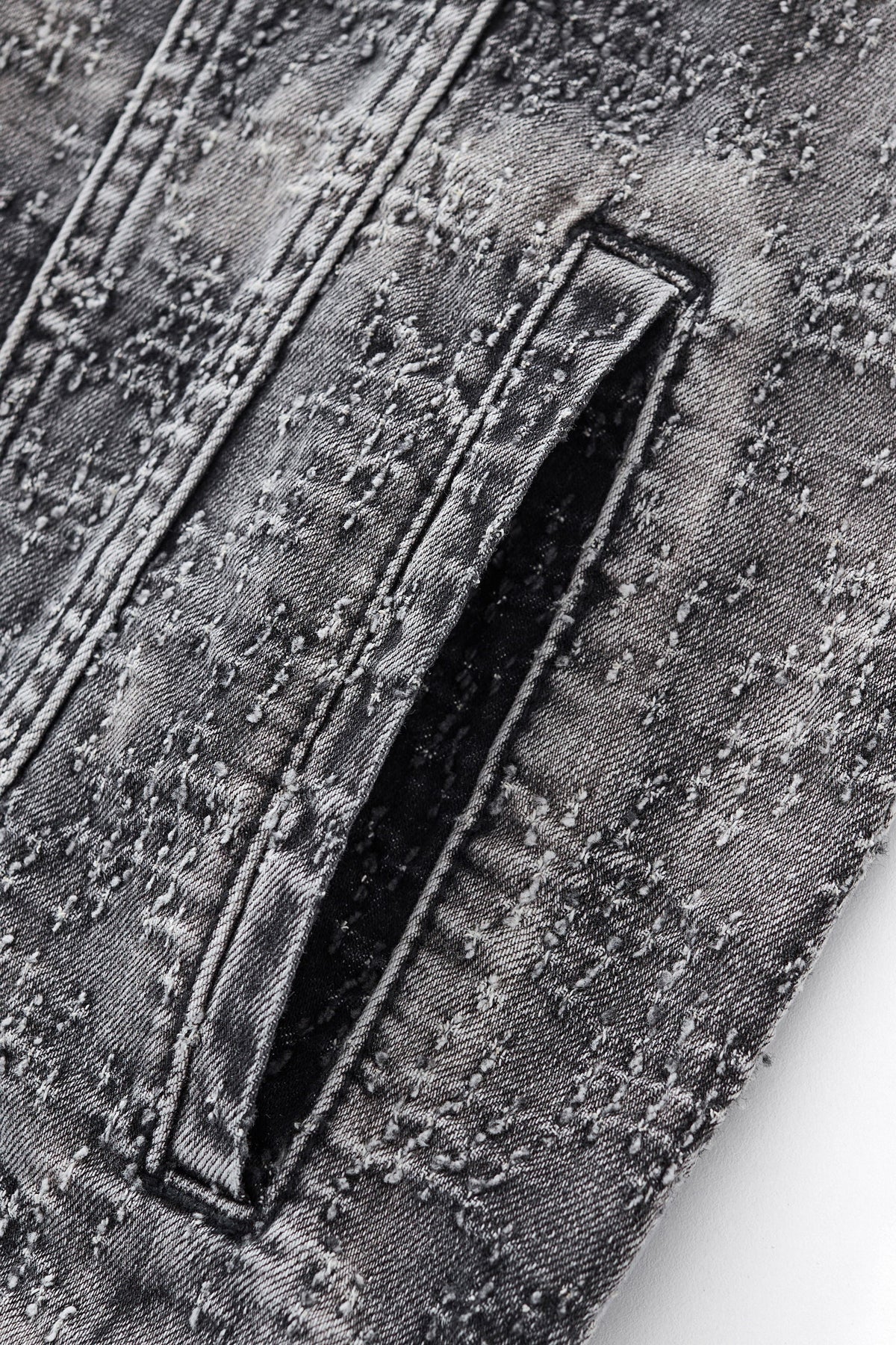 Sanctum Cross Denim Jkt – Century Penthouse GREY
