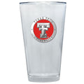 Texas Tech University Pint Glass, 16 oz