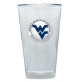 West Virginia University Pint Glass, 16 oz