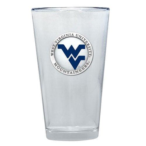 West Virginia University Pint Glass, 16 oz