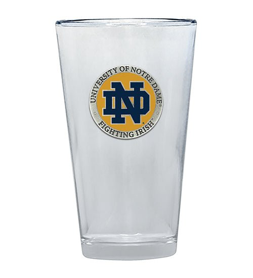 University of Notre Dame Pint Glass, 16 oz