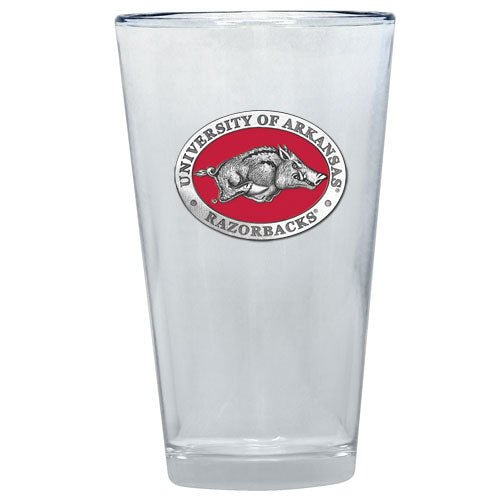 Arkansas Razorbacks Pint Glass, 16 oz