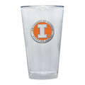 Illinois Fighting Illini Pint Glass, 16 oz