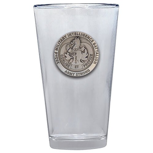Military Intelligence Pint Glass, 16 oz
